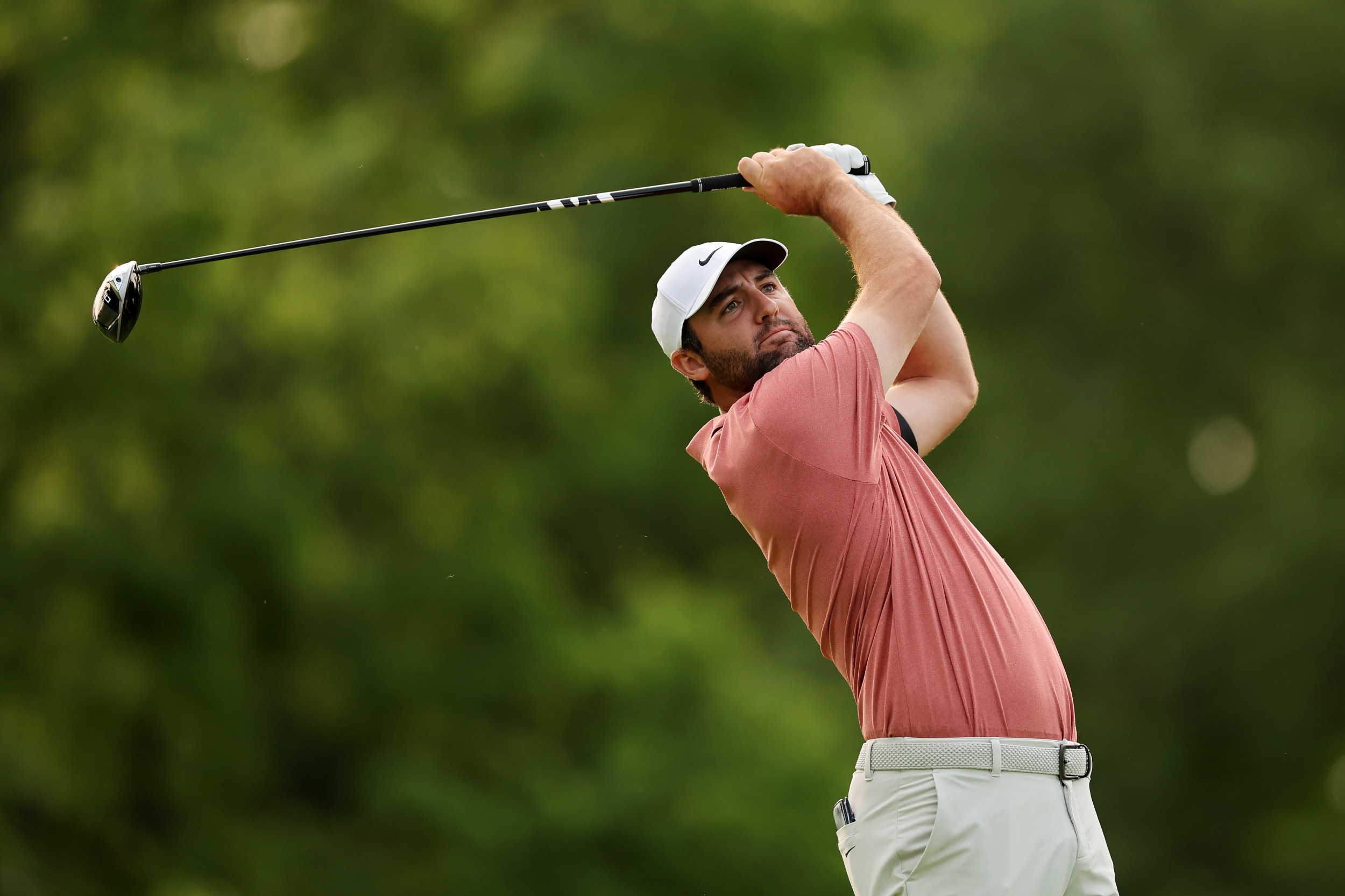 Scottie Scheffler Leads Memorial Tournament Holding Historic Bogey-Free Round