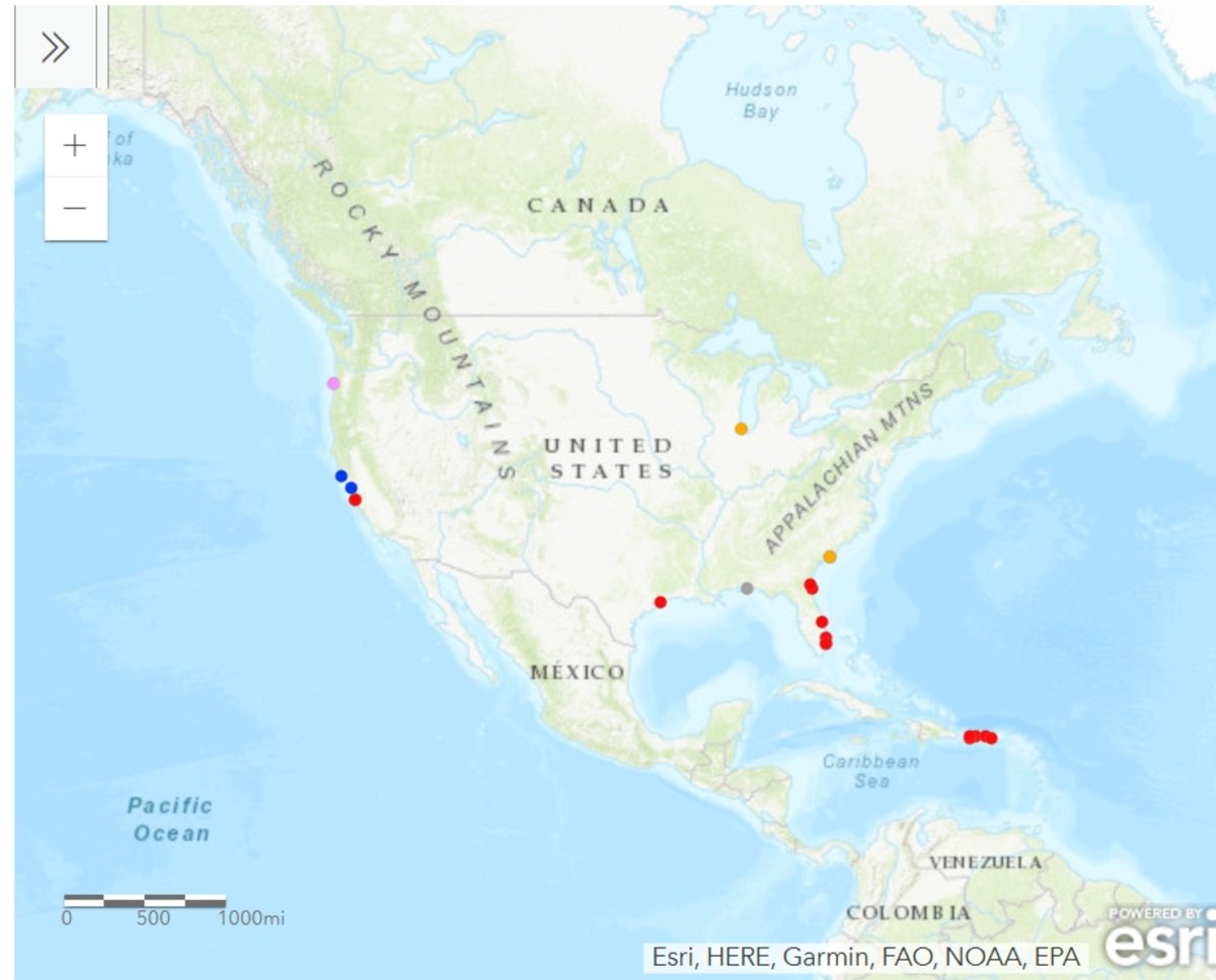 rip current map