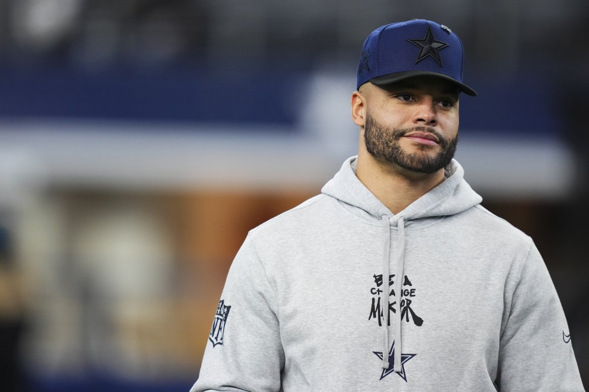 Dallas Cowboys quarterback Dak Prescott
