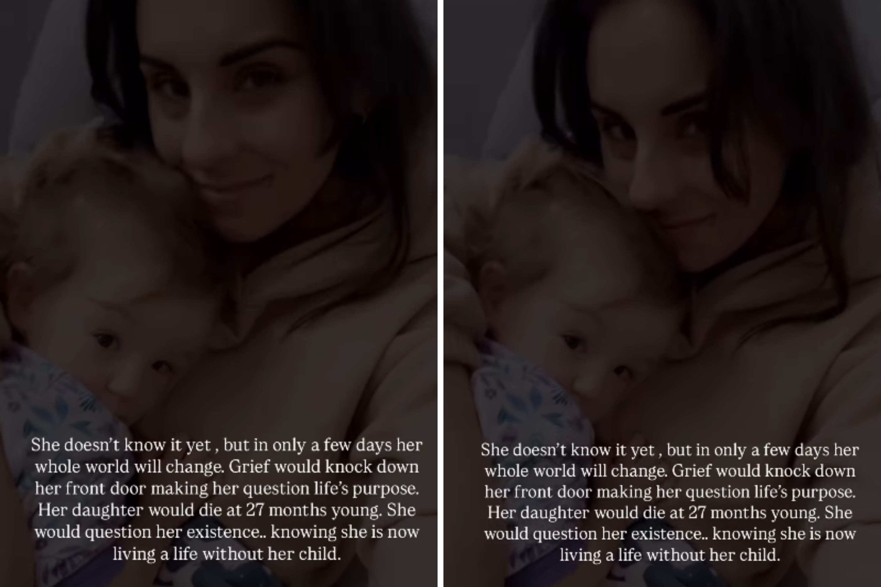 Mom Captures Moment With Toddler, Just Days Later Shell Be Gone