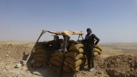 Kurdish fighters