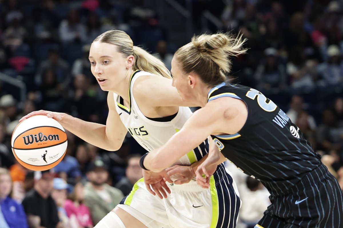 Paige Bueckers of the Dallas Wings