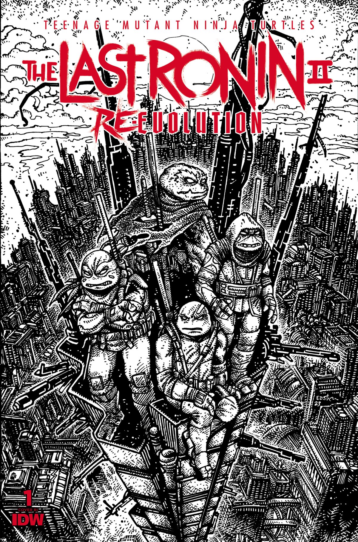 Cover for The Last Ronin Re-Evolution