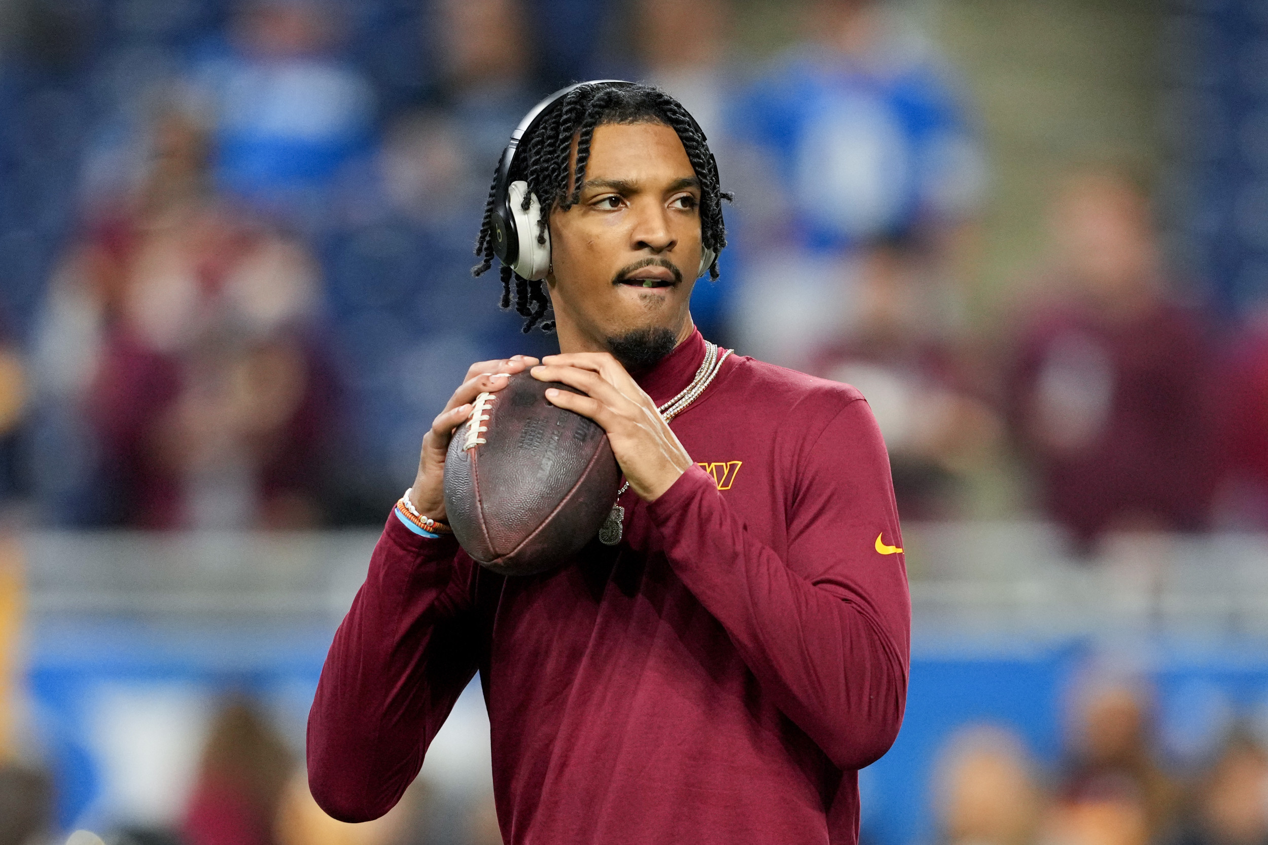 PFFs Commanders Evaluation Is Music to Jayden Daniels Ears