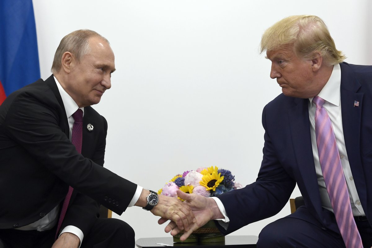 Putin and Trump 2019