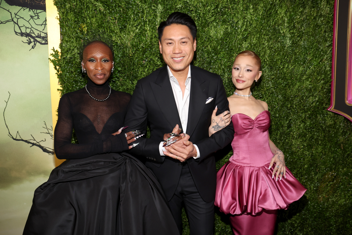 Cynthia Erivo, Jon M. Chu, Ariana Grande