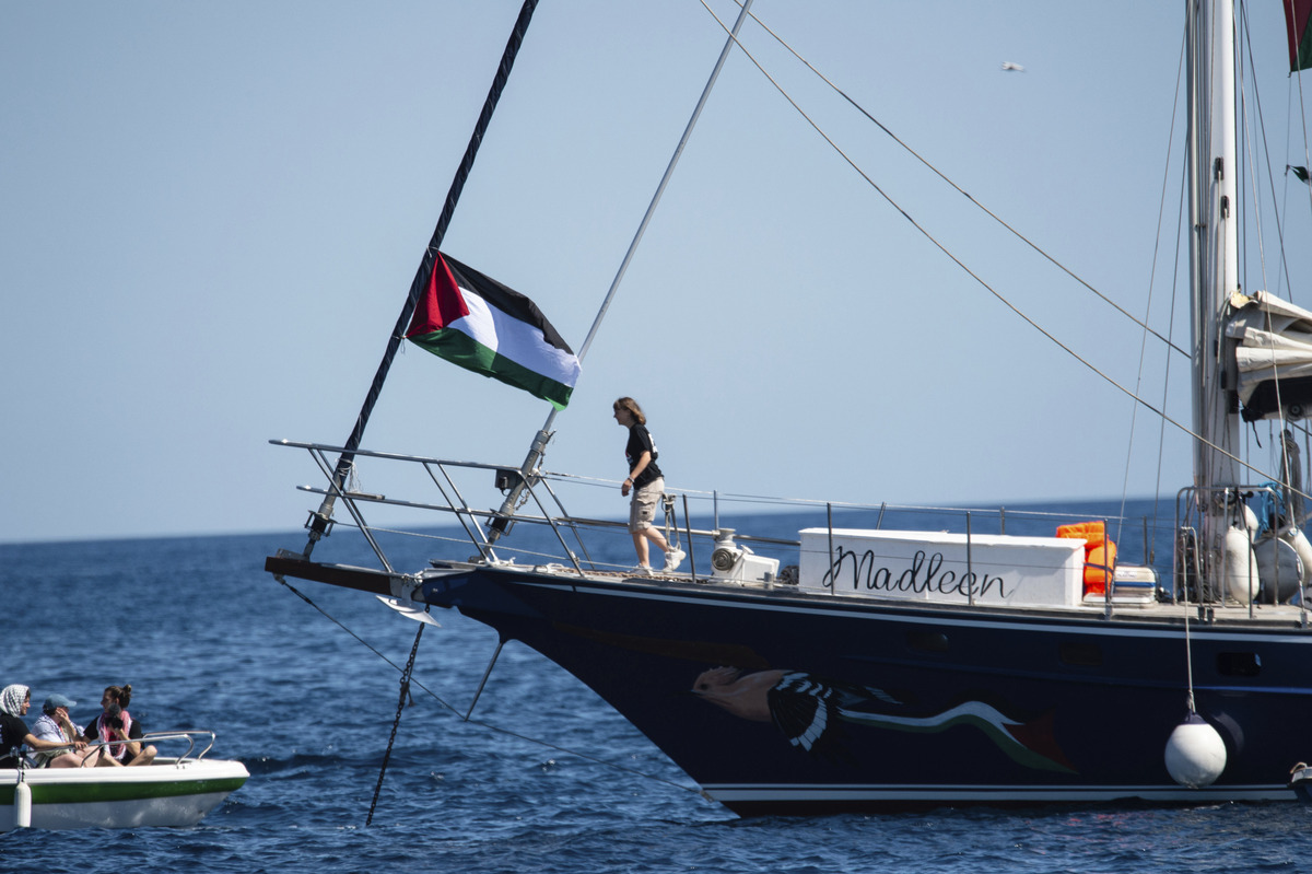 Greta Thunberg Boat Tracker as Freedom Flotilla Sails Toward Gaza