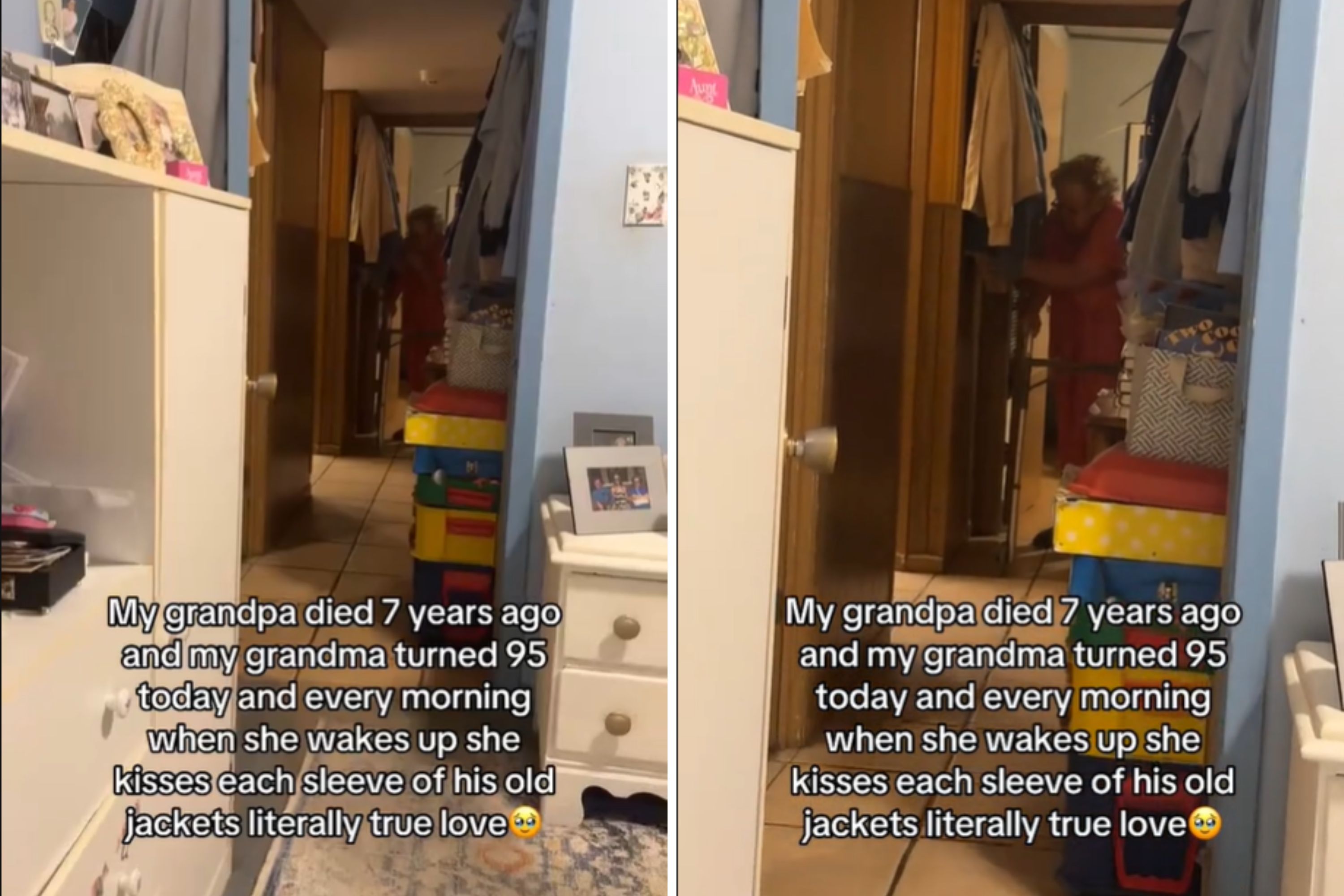 Grandmas Morning Ritual After Grandpa Died Leaves Internet in Tears