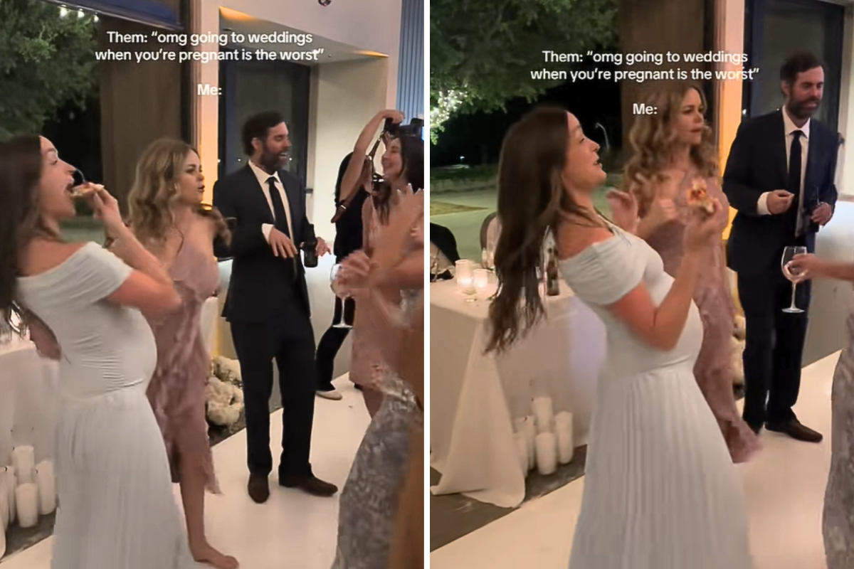 Jacqueline Romney Dances At A Wedding