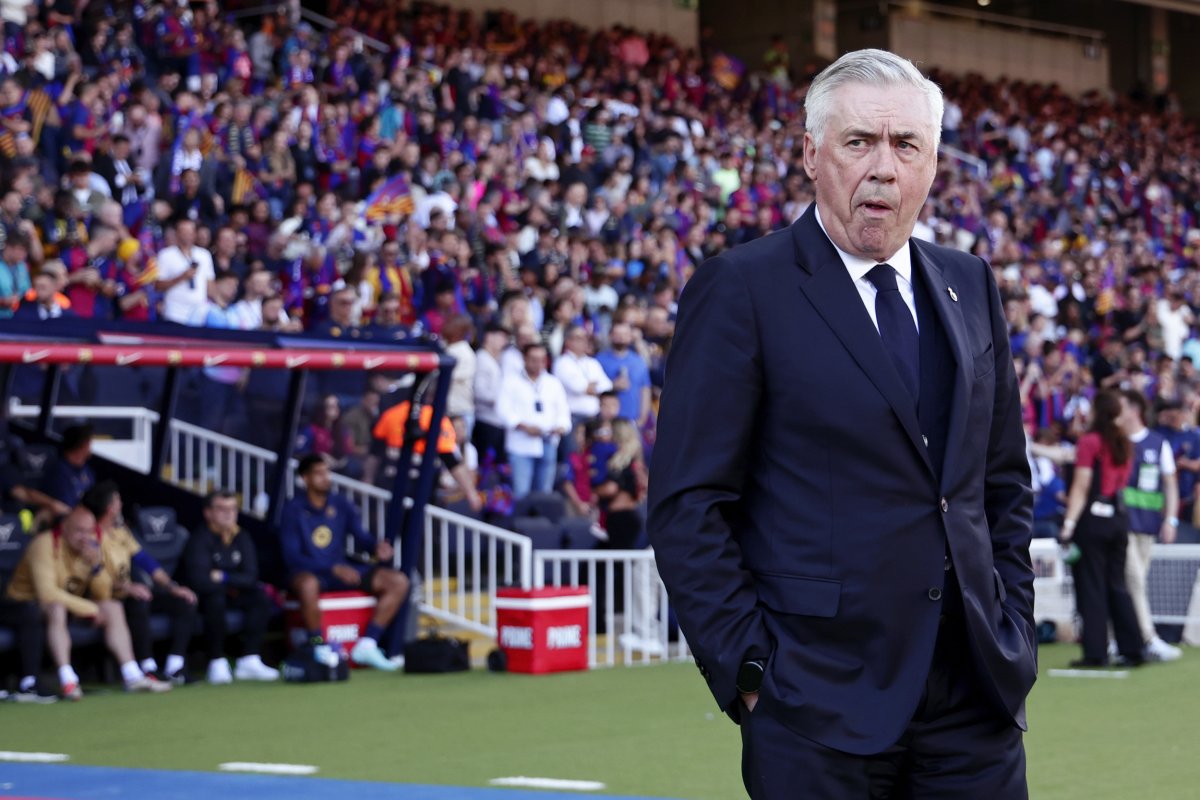 Coach Carlo Ancelotti