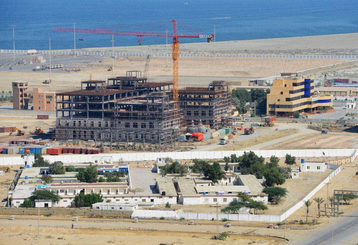 Desarrollo del puerto de Gwadar en Pakistán liderado por China