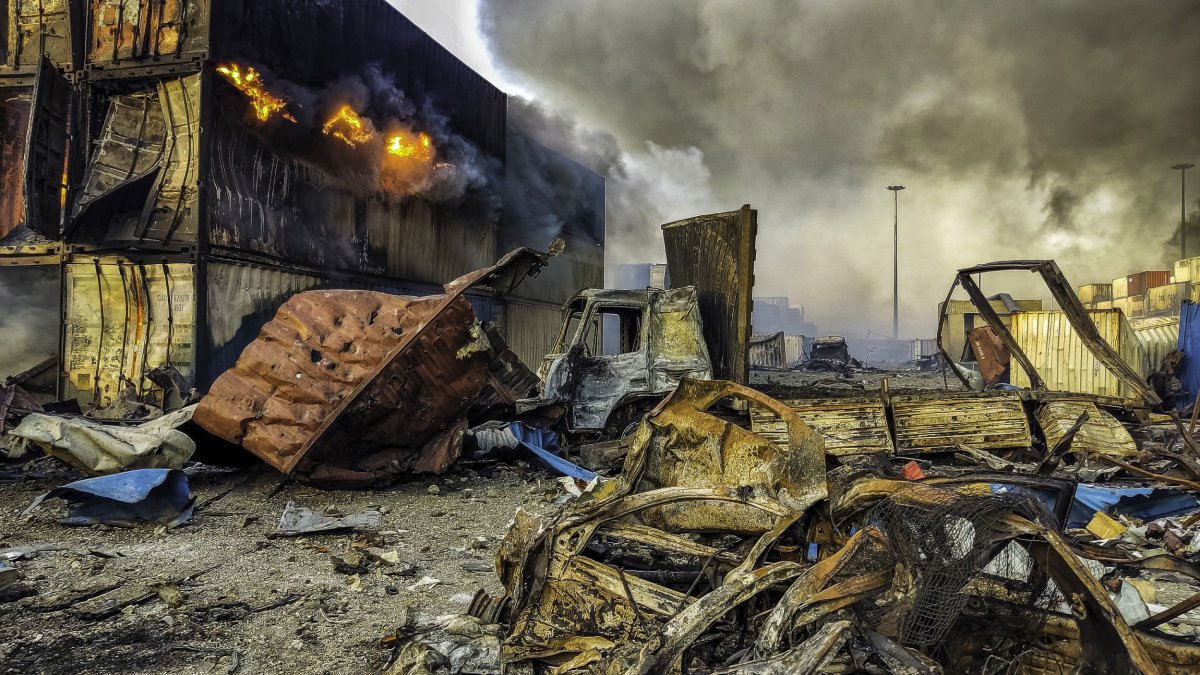Irã Port Explosion 2025