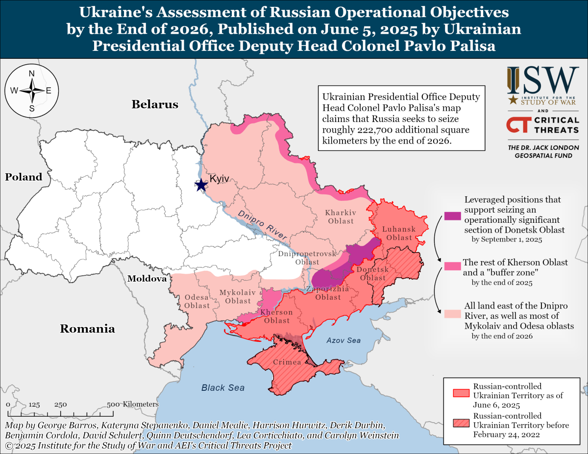 Mapa ISW 