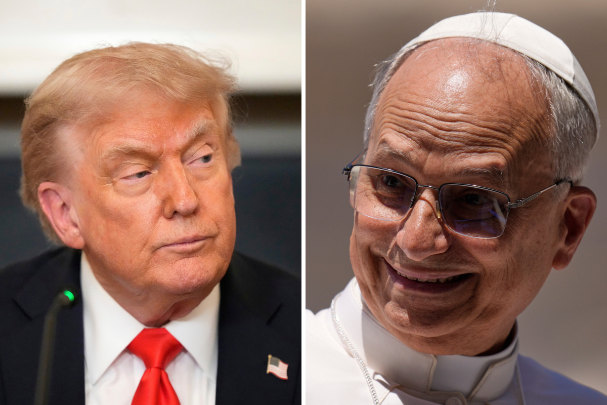 trump pope