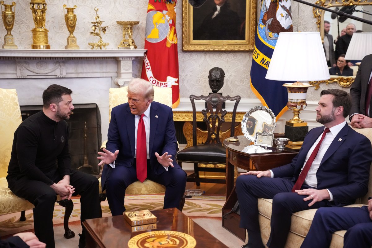 Trump Zelensky Oval Office Argument