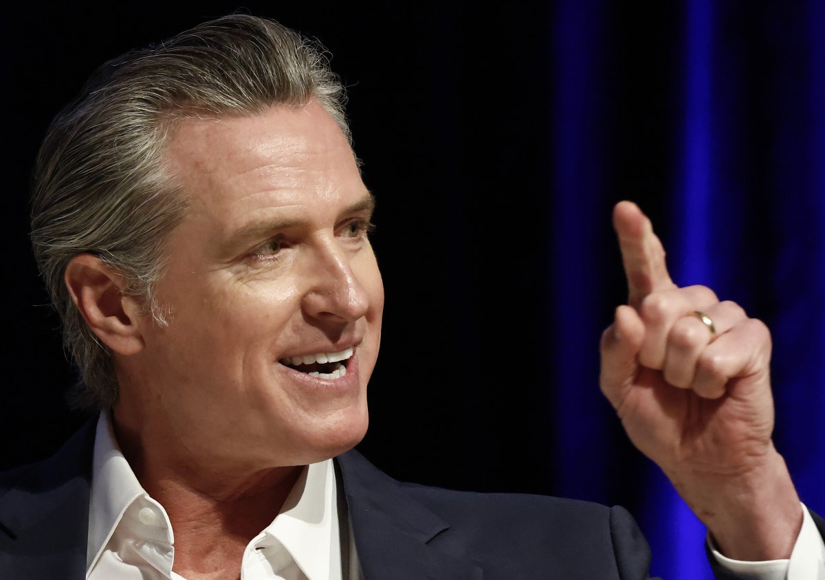 California Governor Gavin Newsom