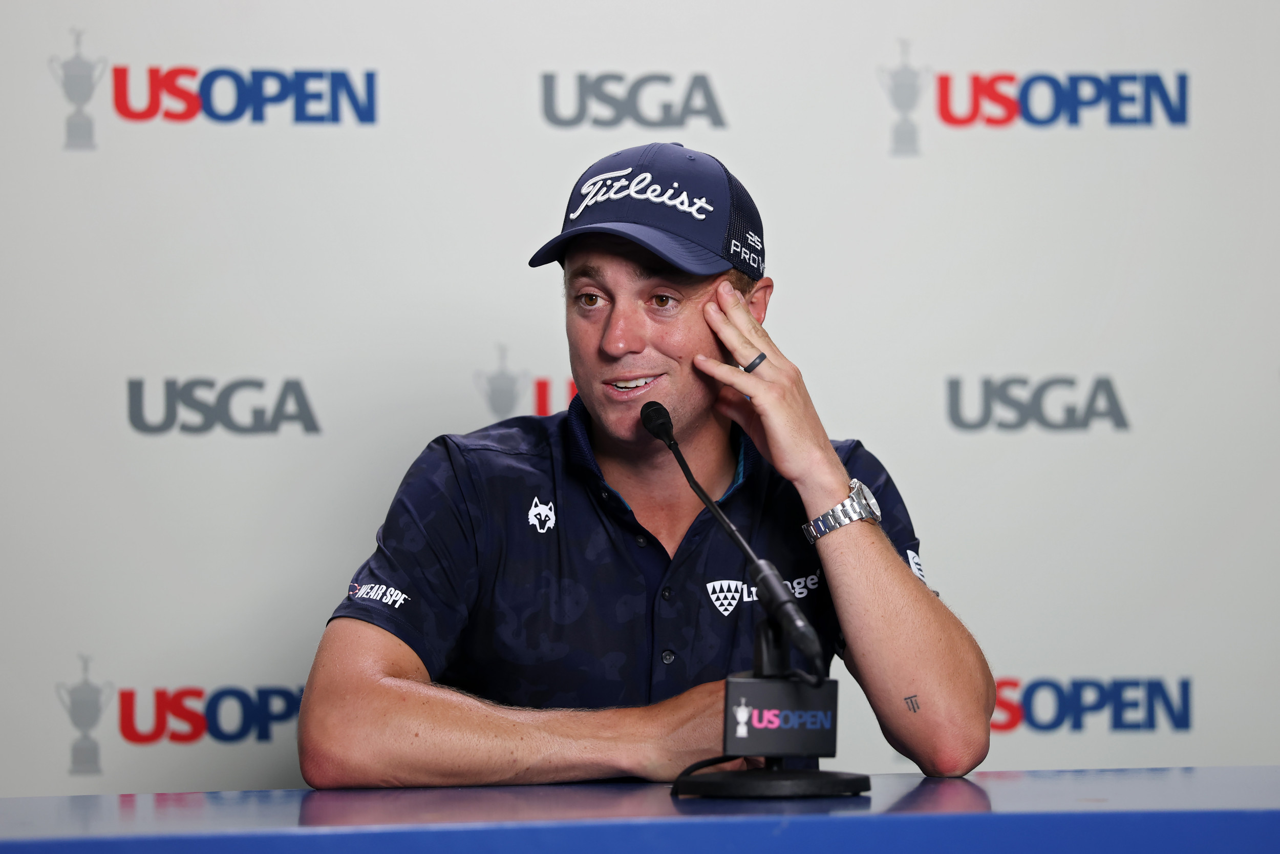 Justin Thomas Comical Goal of Catching Scheffler Starts at US Open
