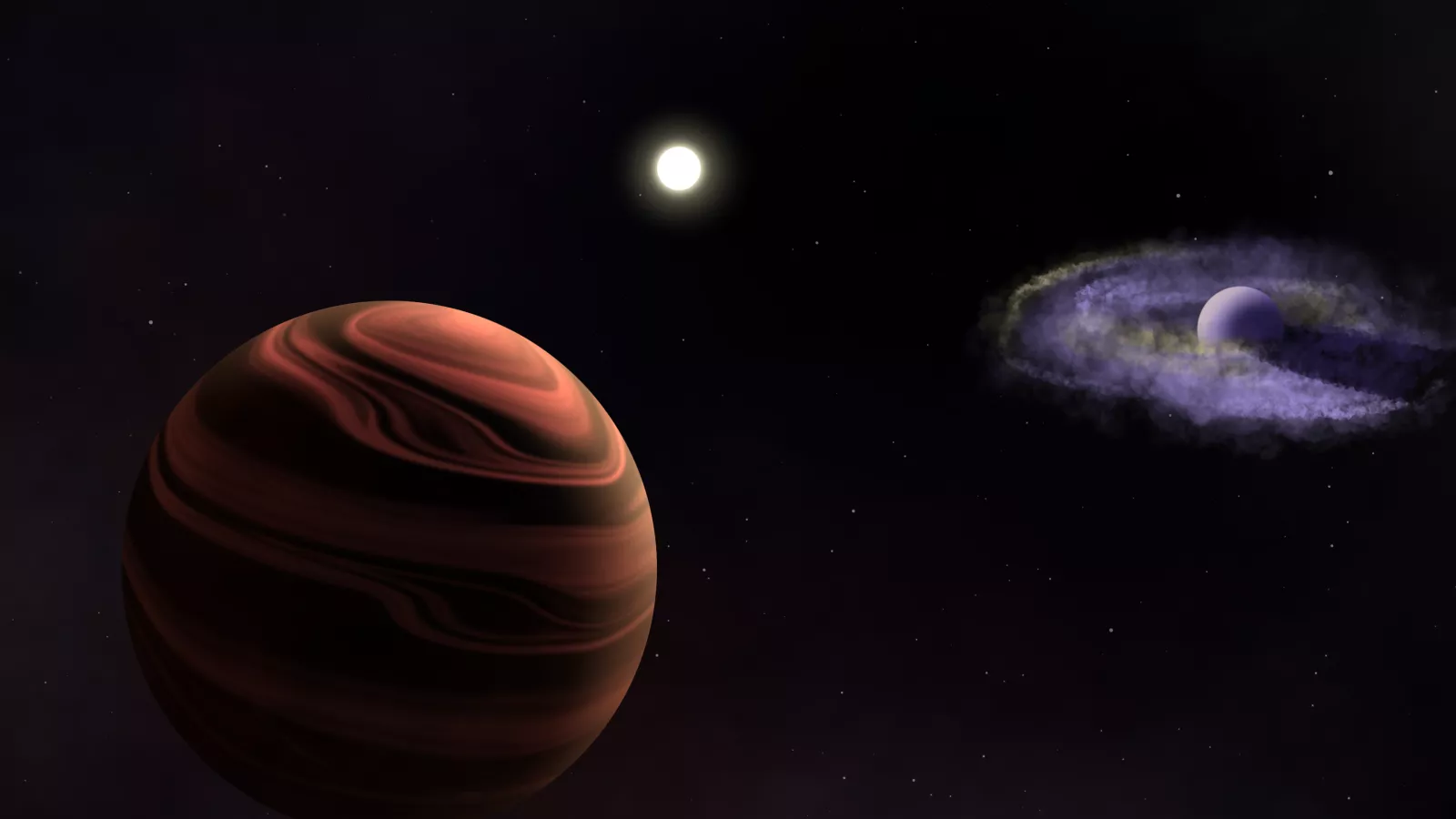 Iron may rain from sand clouds on newly-discovered planet