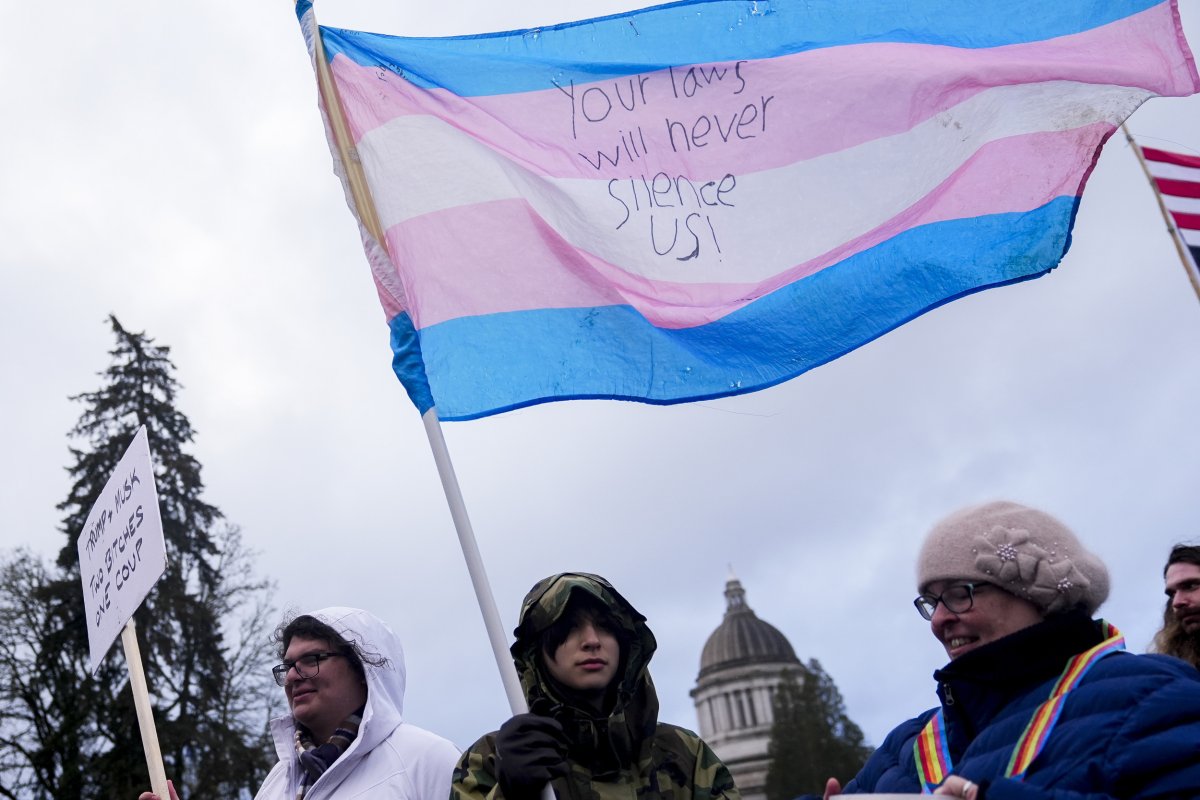 trangender protest