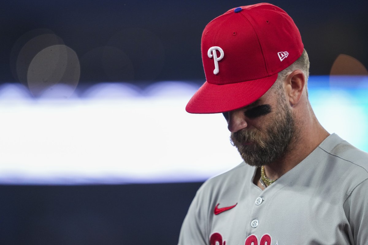 Phillies Move Hints at New Bryce Harper Replacement After Injury Setback - Newsweek