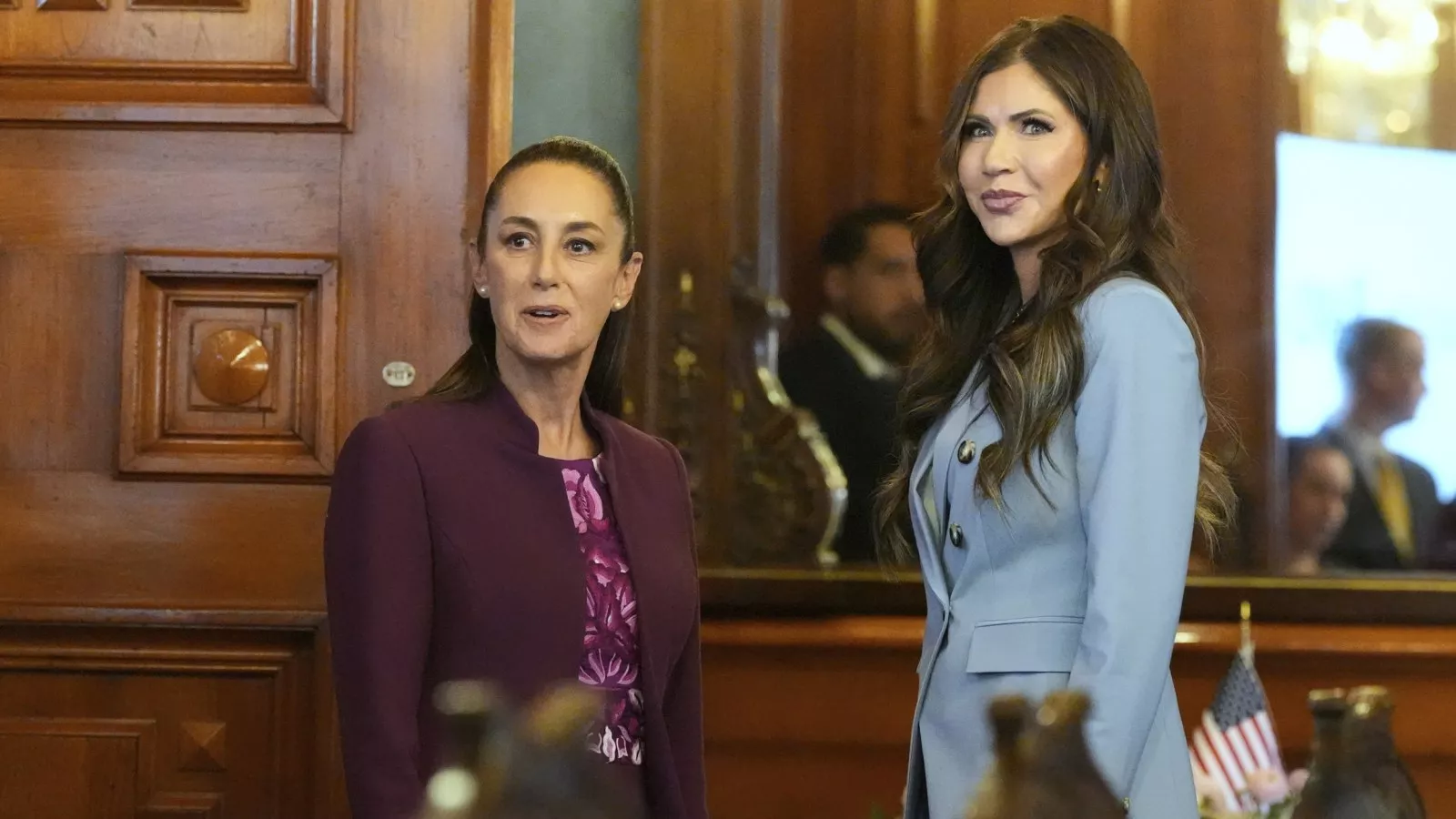 https://d.newsweek.com/en/full/2660599/sheinbaum-noem.webp?w=1600&h=900&q=88&f=f324da4d5852bce994ad4b9ae48c04b0