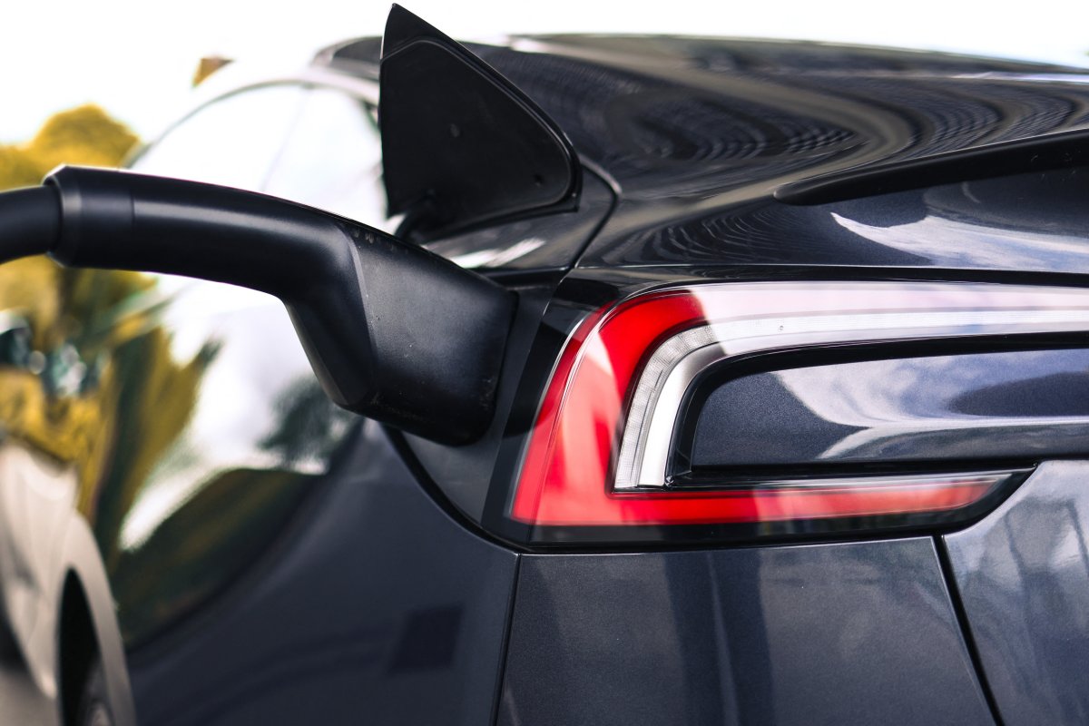 Tesla charging station