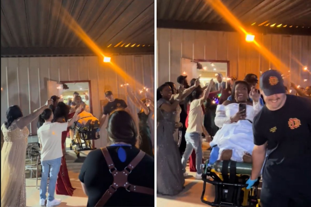 Photos from Harriett Butler's TikTok video