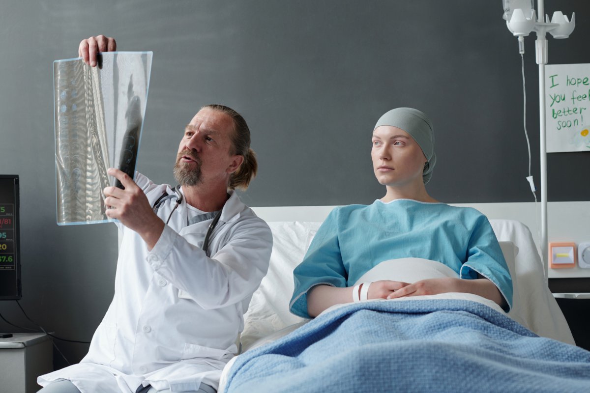 Young woman cancer
