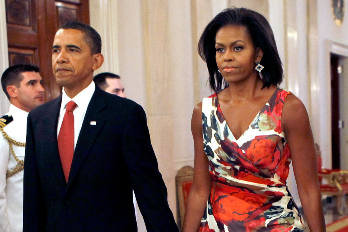 Michelle Obama Reveals Barack Obama White House 'Struggle' - Newsweek