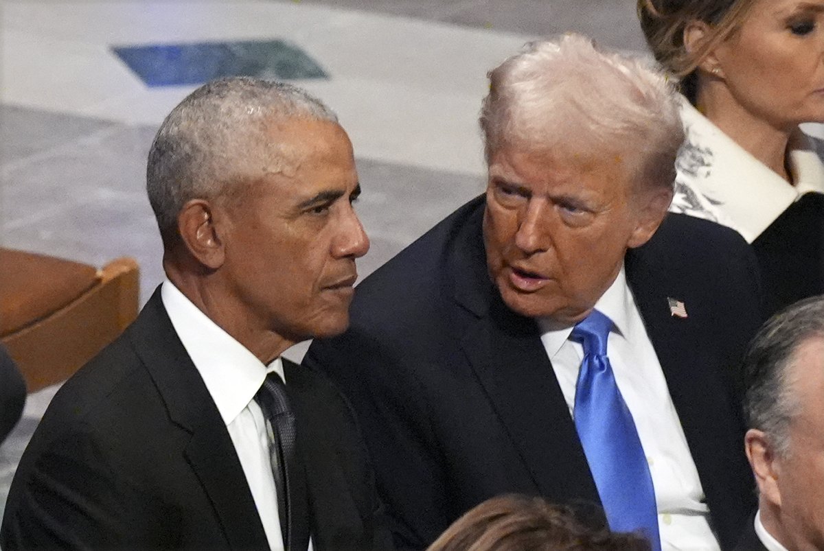 Obama and Trump