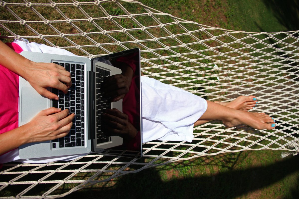 Travail d'ordinateur portable