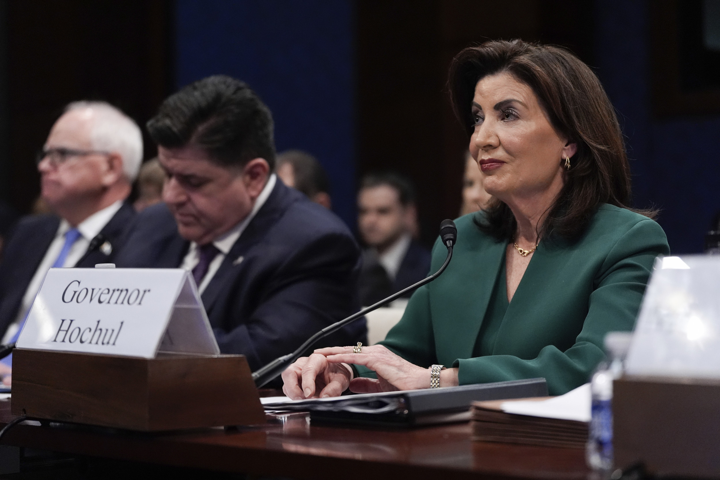 Kathy Hochul asks Marjorie Taylor Greene if being a Democrat Is 'illegal'