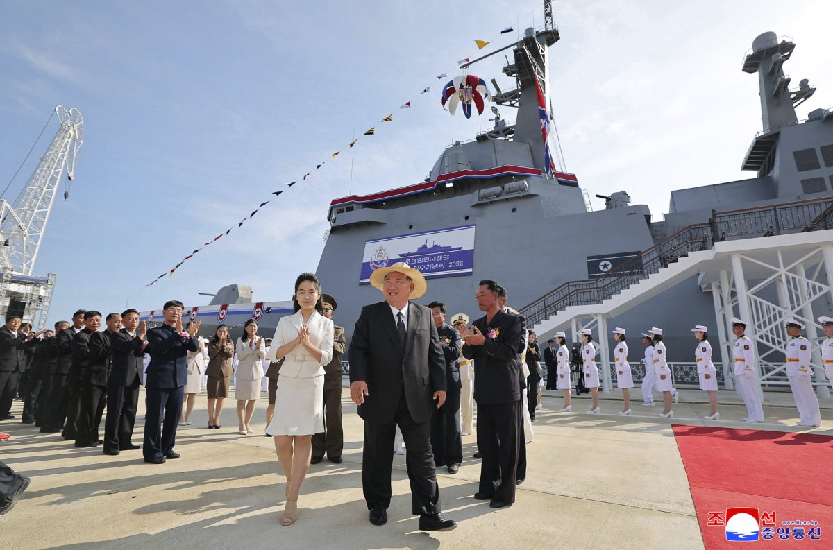 North Korea Launches Destroyer Kang Kon