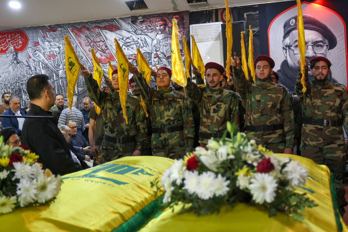 Hezbollah, oficial, funeral, Beirute