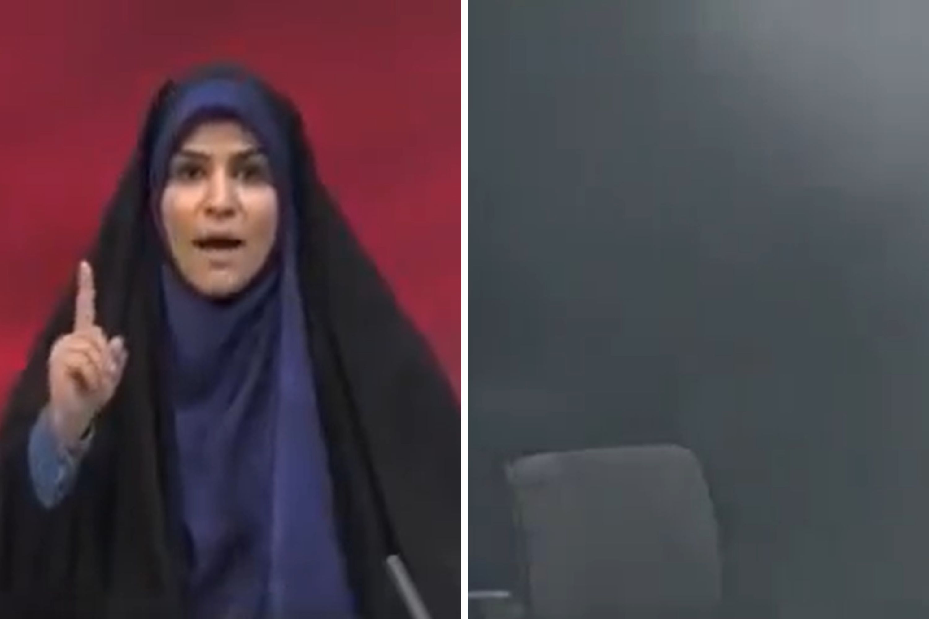 Israeli Strike Hits Tehran TV, Iran Retaliates