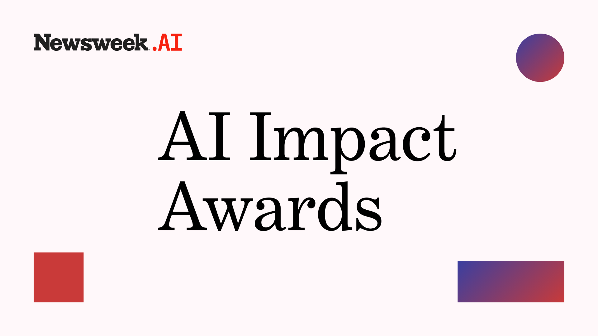 AI Impact Awards 2025: Newsweek Celebrates AI Innovation