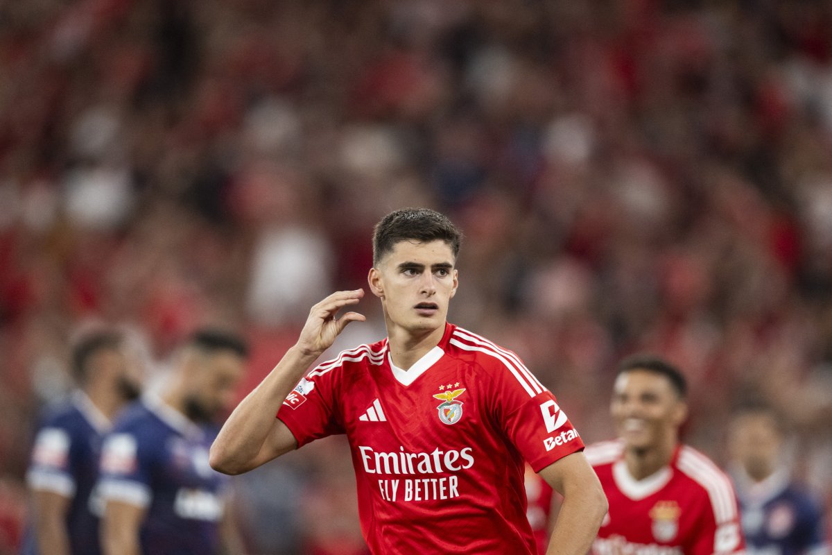 Benfica's Portuguese defender Antonio Silva