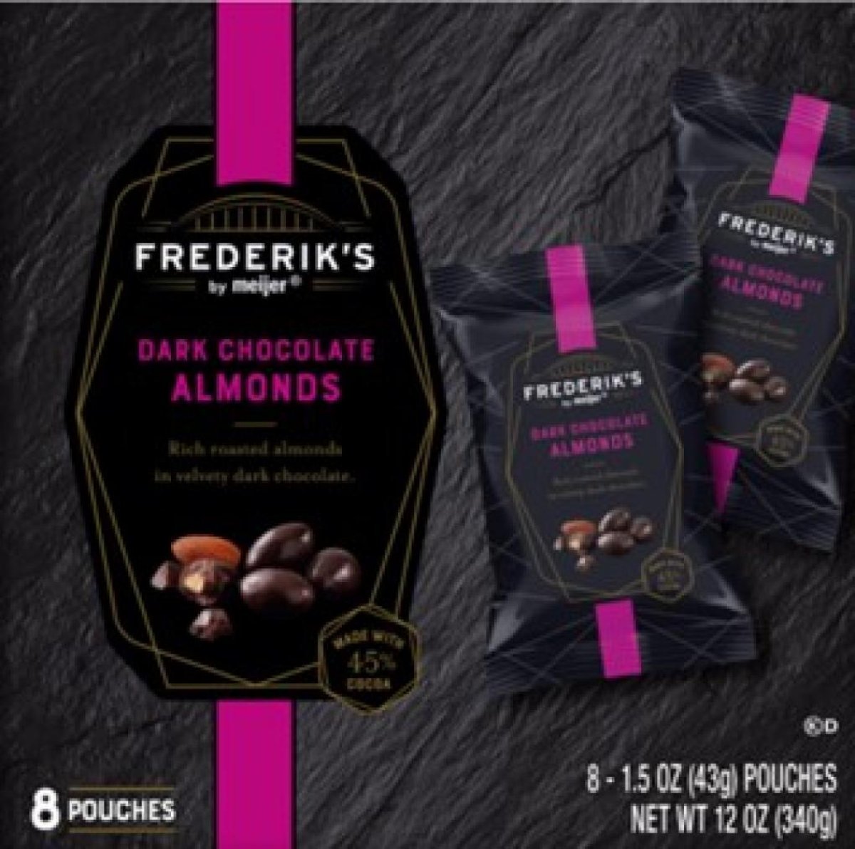     Marca de Frederick nozes de chocolate escuro