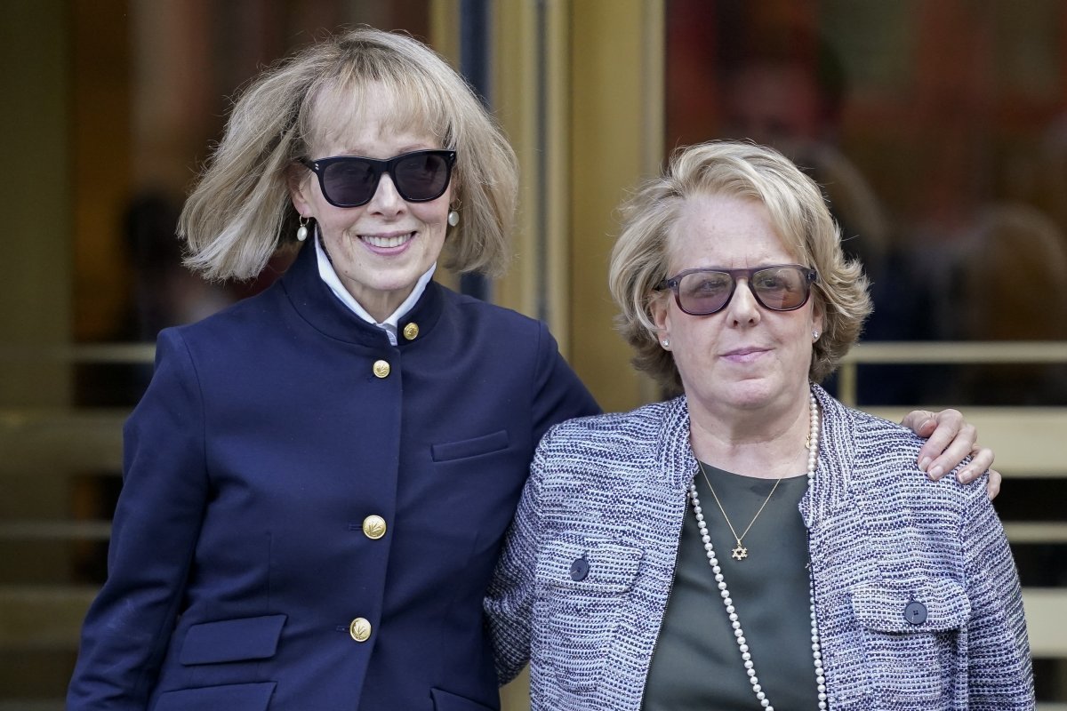 E. Jean Carroll e Roberta Kaplan