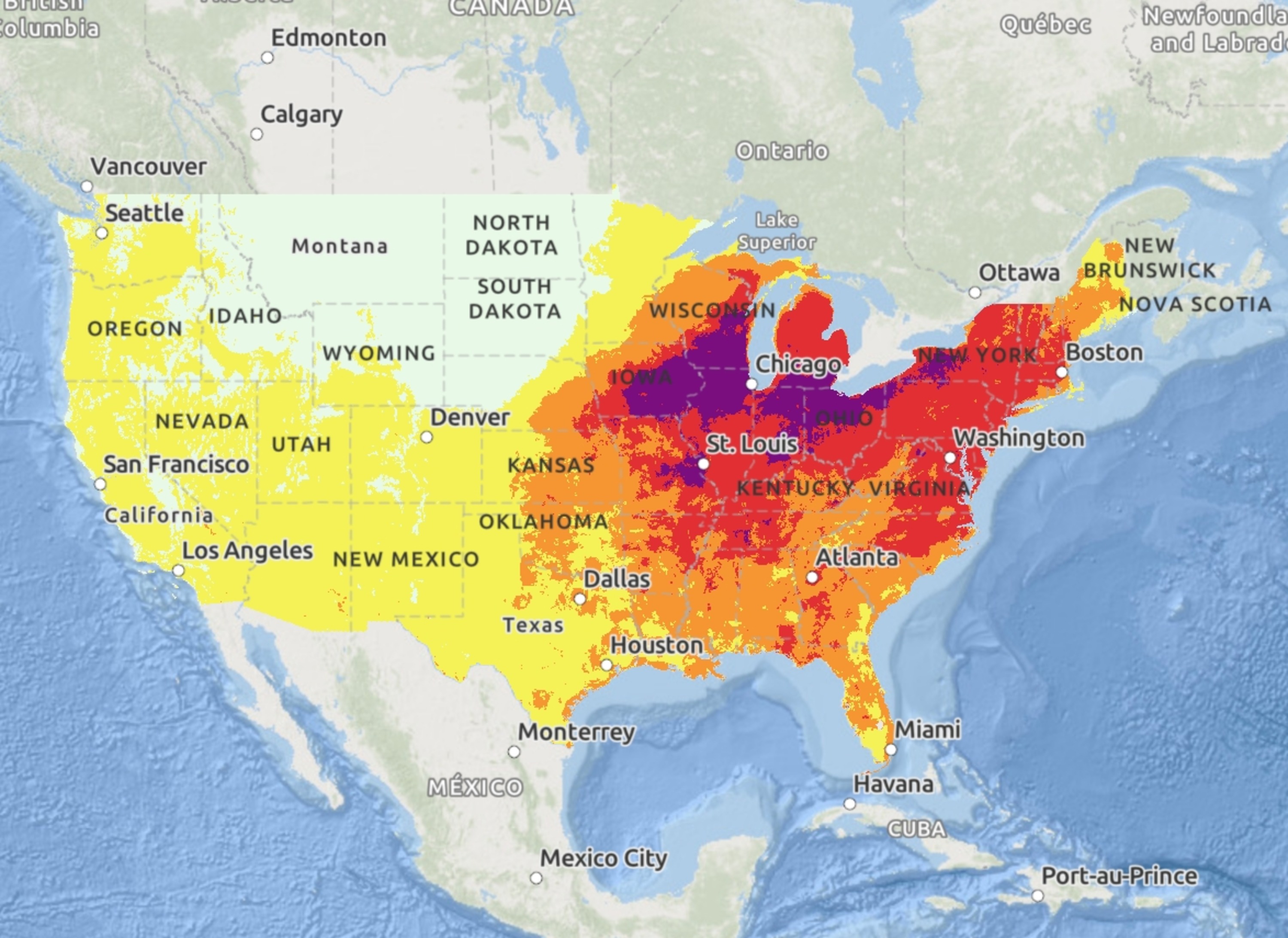 Map Shows Where Extreme Heat Will Hit Hardest Next Week
