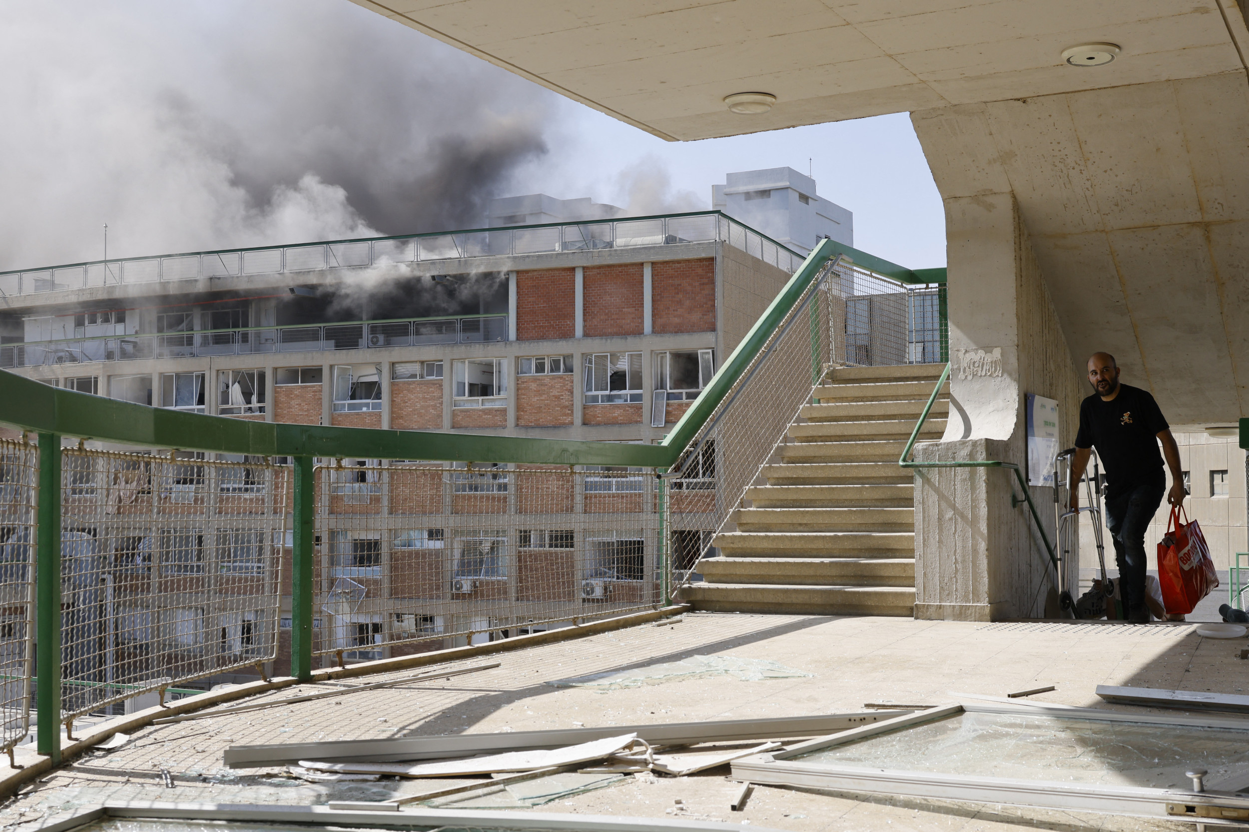 Hospital Israel atingiu o Irã