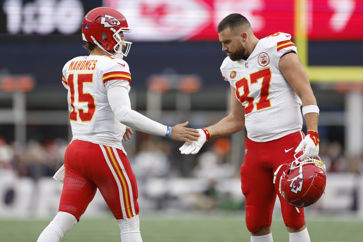 Patrick Mahomes Travis Kelce