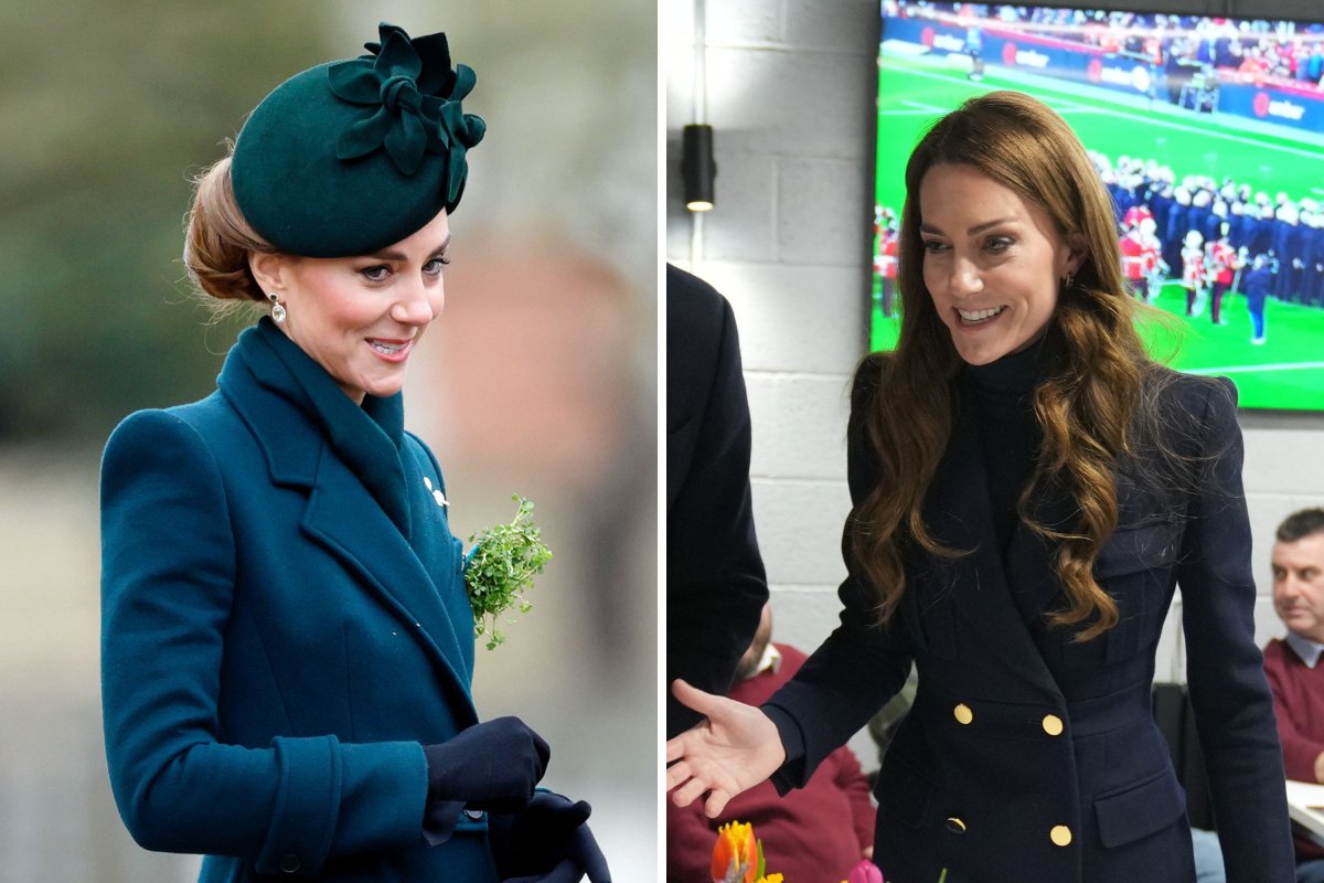 Kate di Hari St Patrick dan Rugby