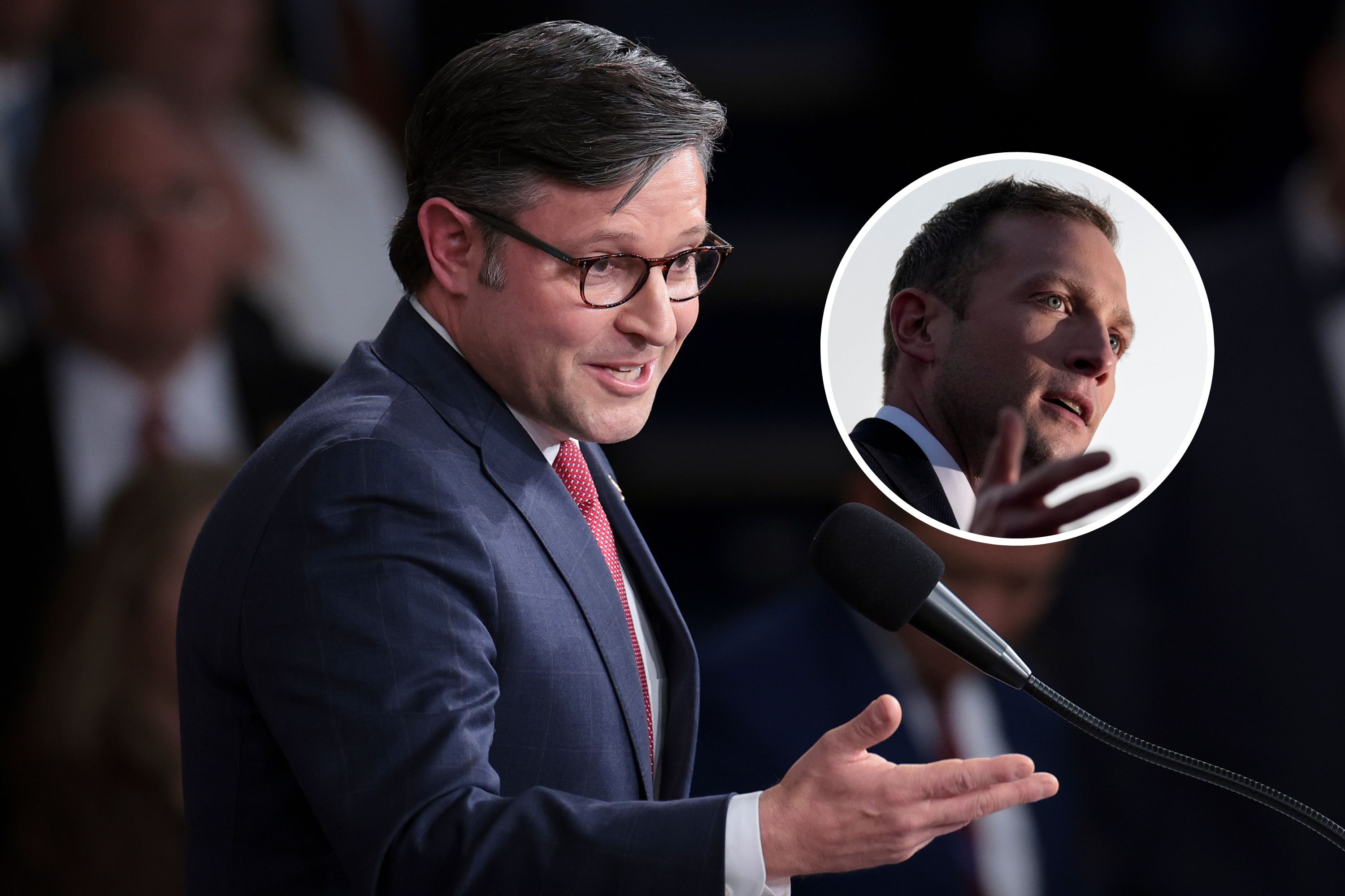 Mike Johnson Reacts After GOP Lawmaker Was Run Off The Road: Outrageous