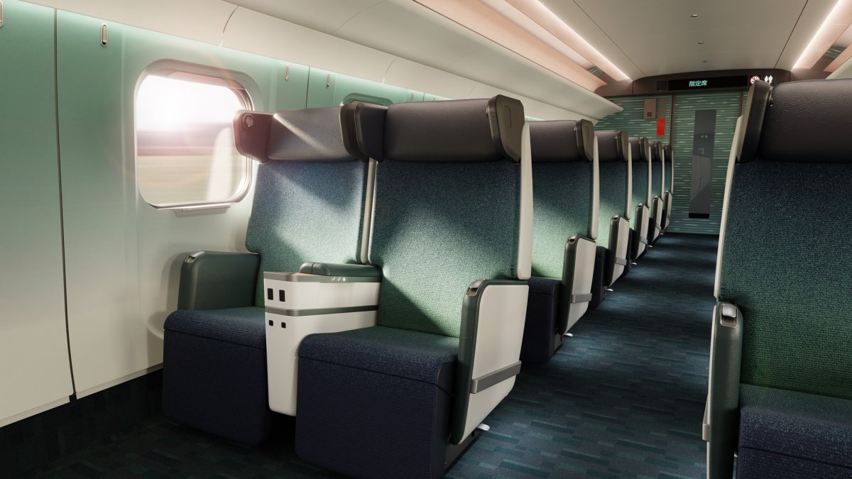 Bullet Train interior