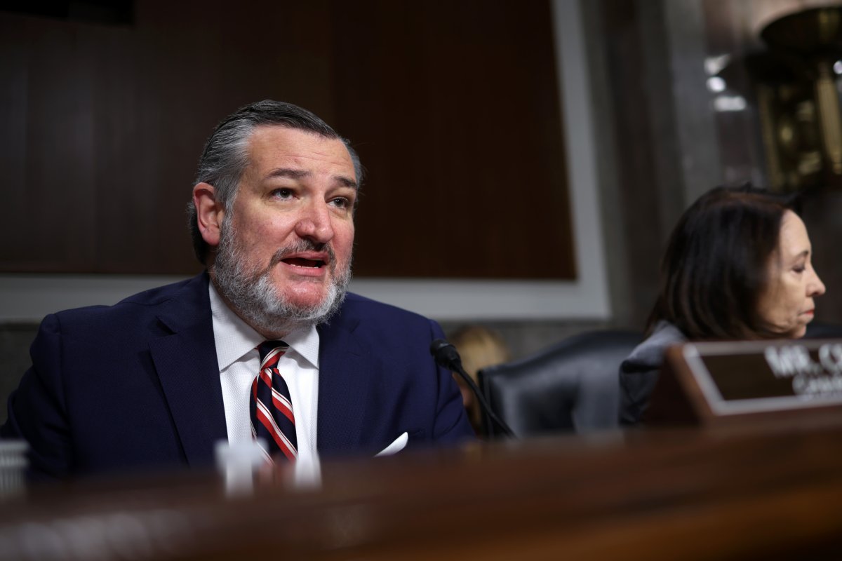 Sen. Ted Cruz (R-TX) delivers a stateemnt