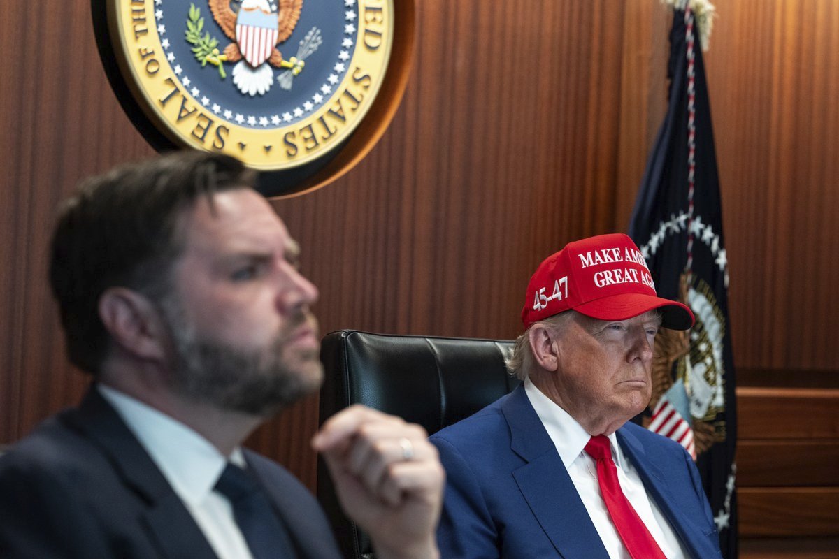JD Vance and Donald Trump