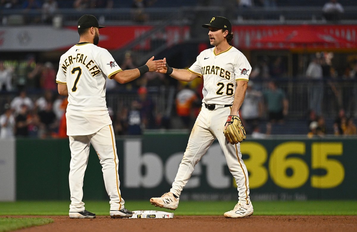 Pittsburgh Pirates infielder Isiah Kiner-Falefa