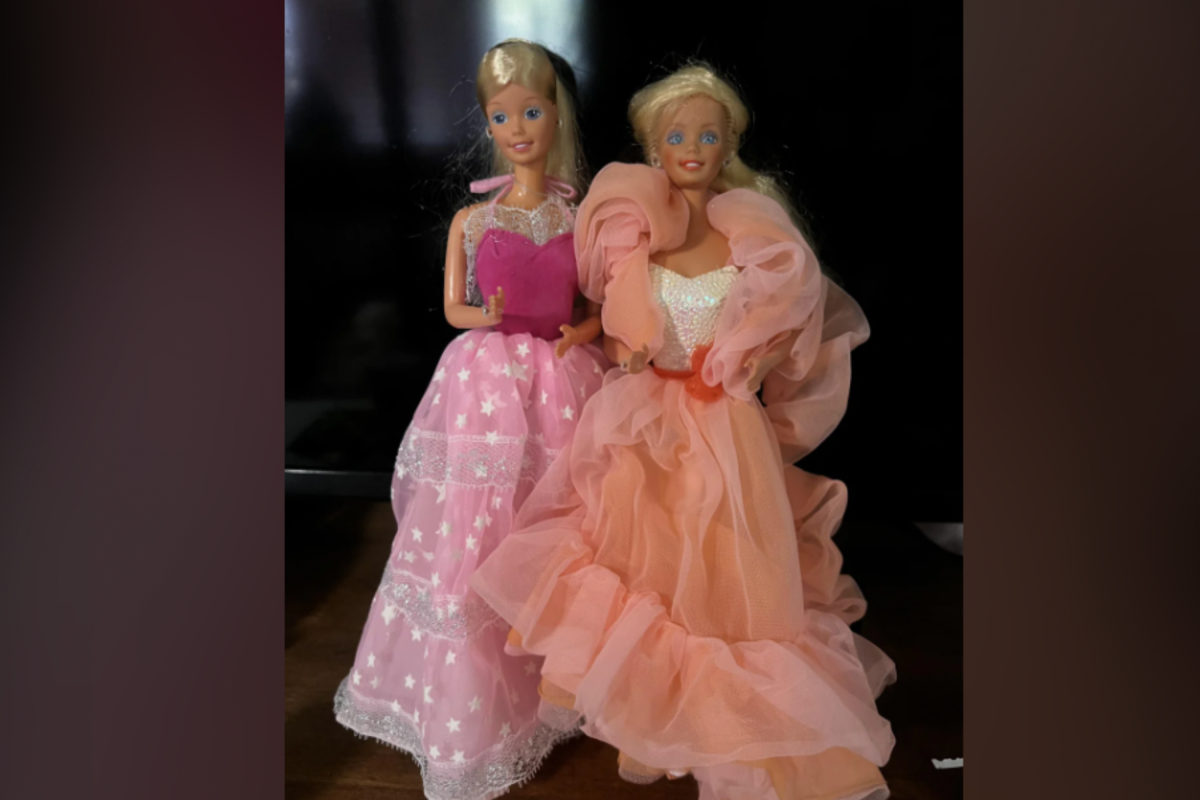 The thrifted barbies.