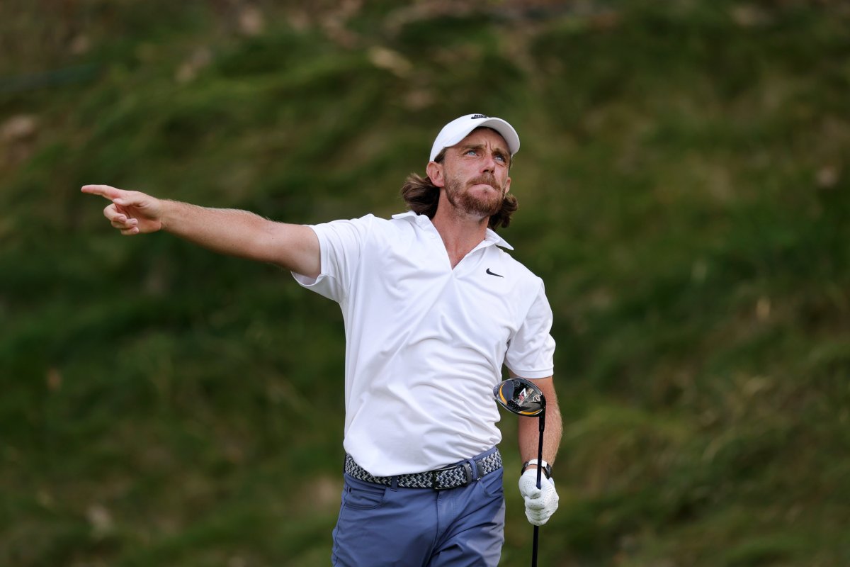 CROMWELL, CONNECTICUT - JUNE 22: Tommy Fleetwood